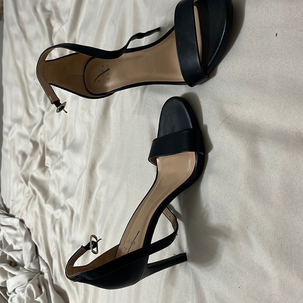 Black stilettos